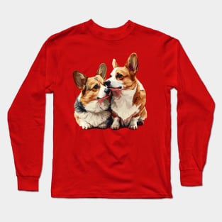 corgis Long Sleeve T-Shirt